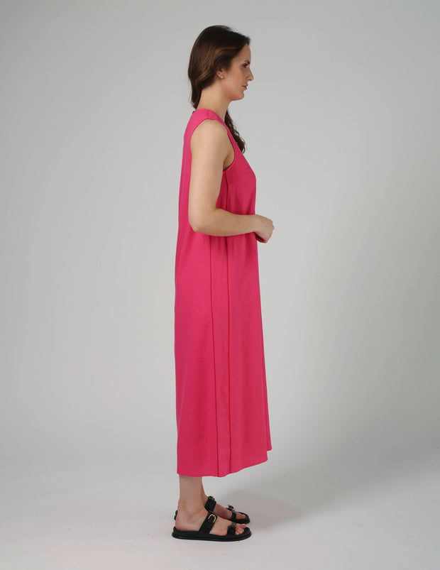 Stella + Gemma Zora Dress - Fuchsia