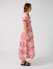 Stella + Gemma Vittoria Dress - Sorbet In Sicily