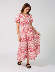 Stella + Gemma Vittoria Dress - Sorbet In Sicily