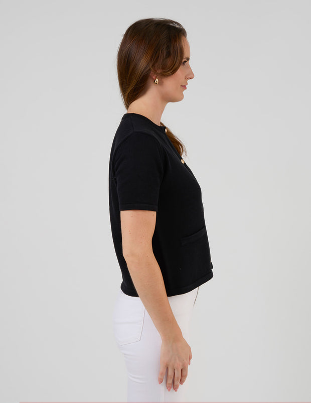 Stella + Gemma Rue Cardi - Black