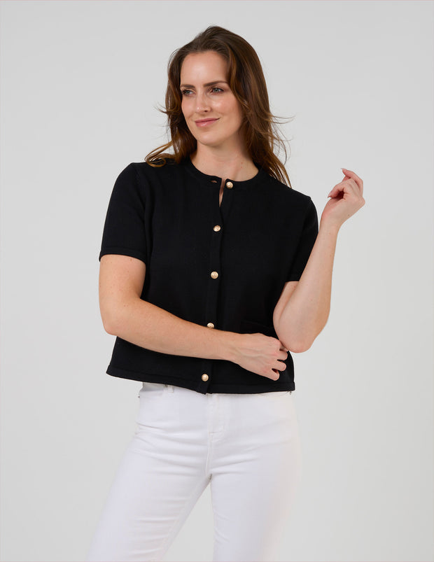 Stella + Gemma Rue Cardi - Black