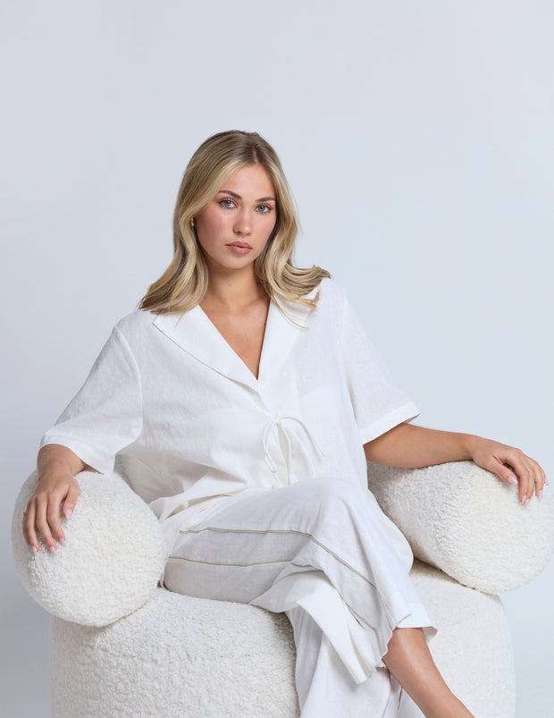 Stella + Gemma Solene Shirt - White