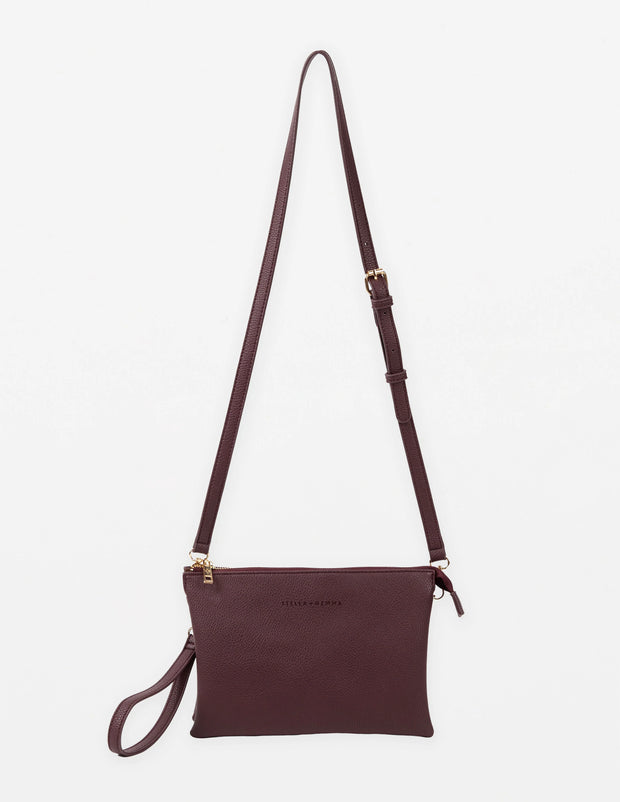 Stella + Gemma Frankie Pouch Bag - Cherry