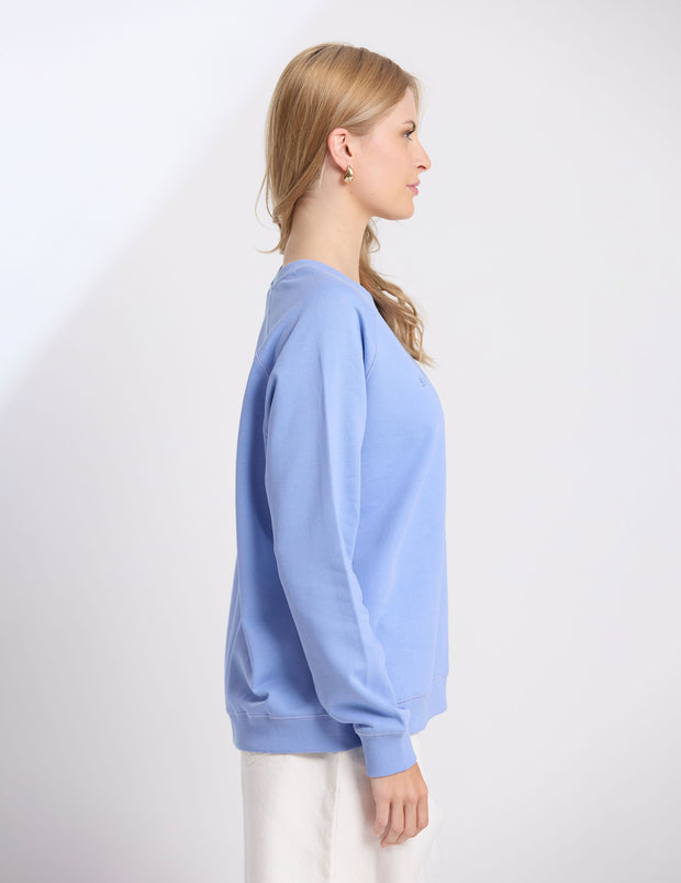 Stella + Gemma Classic Sweat - Sky Embroidered Logo