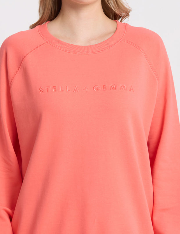 Stella + Gemma Classic Sweat - Coral
