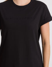 Stella + Gemma Soho Cuff Crew - Black