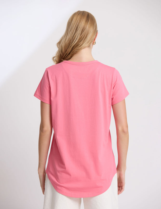 Stella + Gemma Classic Tee - Raspberry