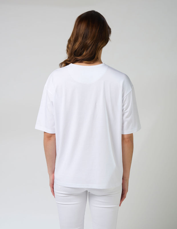 Stella + Gemma Porter Tee Isola Bella - White