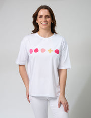 Stella + Gemma Porter Tee Isola Bella - White