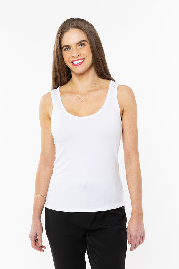 Assign Short Tank - White