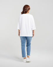 Zafina Claudia T-shirt - White