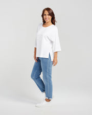 Zafina Claudia T-shirt - White