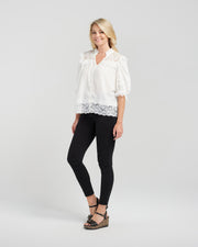 Zafina Danielle Top - White