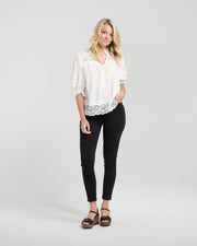 Zafina Danielle Top - White