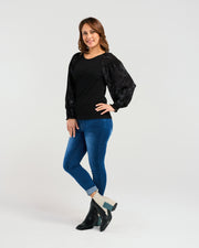 Zafina Aria Top - Black