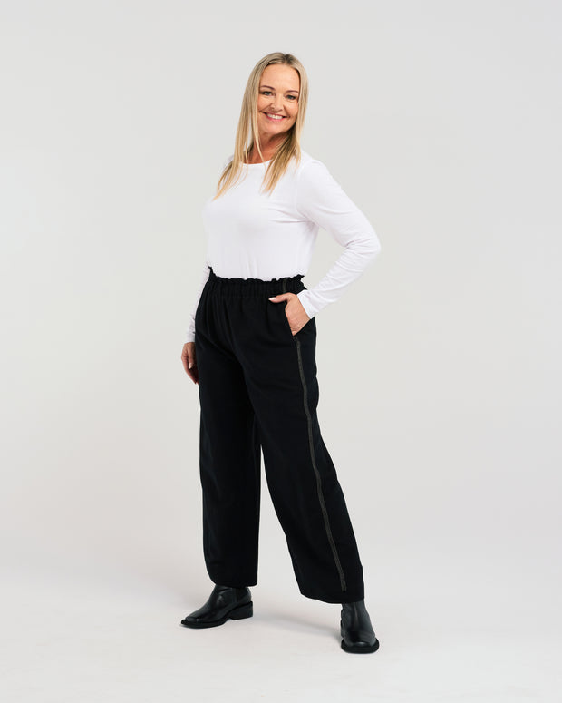 Zafina Finn Pant - Black