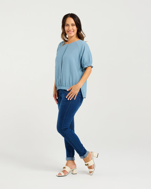 Zafina Ella Top - Blue