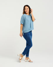 Zafina Ella Top - Blue