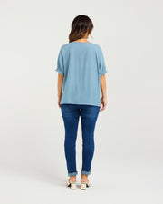 Zafina Ella Top - Blue