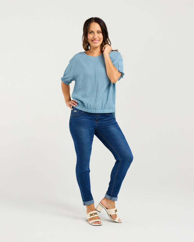 Zafina Ella Top - Blue