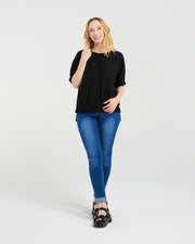 Zafina Ella Top - Black