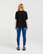 Zafina Ella Top - Black