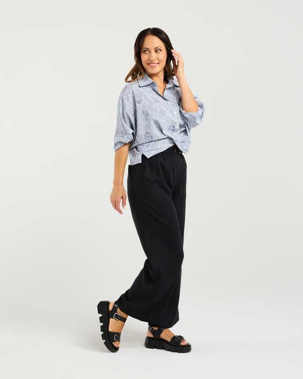 Zafina Heidi Shirt - Floral Check