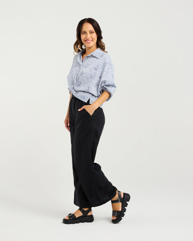 Zafina Heidi Shirt - Floral Check