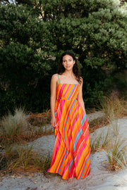 Zafina Clementine Dress - Dynamic Stripe