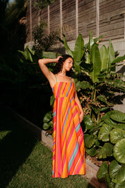 Zafina Clementine Dress - Dynamic Stripe