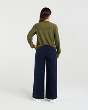Zafina Quinn Cardi - Olive