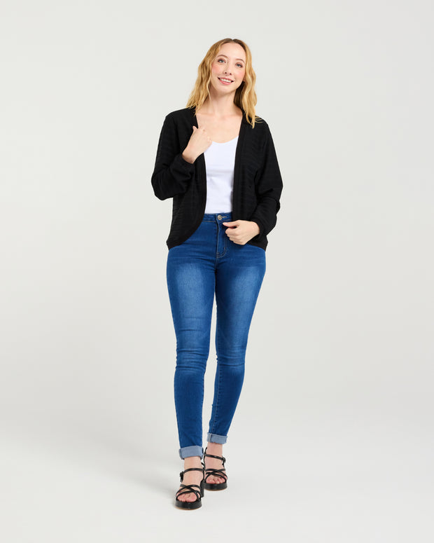 Zafina Quinn Cardi - Black