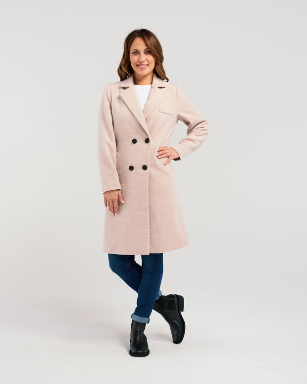 Zafina Felix Coat - Beige