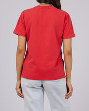 All About Eve Washed Tee - Red