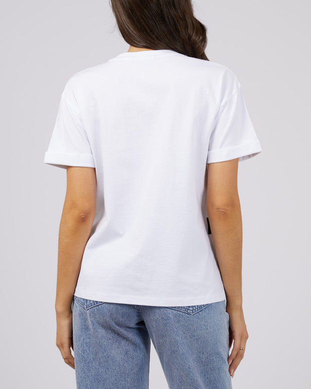 All About Eve Washed Tee - White