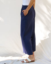 Betty Basics Aspen Palazzo Pant - Navy