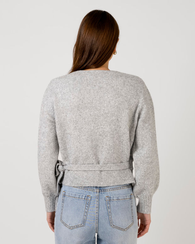 Stella + Gemma August Wrap Cardigan - Grey
