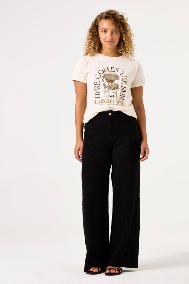 Garcia Here Comes The Sun Tee - Whitecap