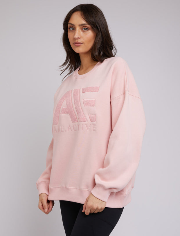 All About Eve Base Active Crew - Pink