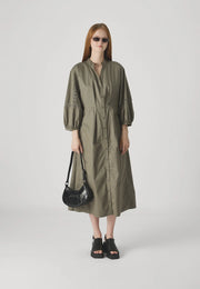 MSCH Jeovana Petronia 3/4 Dress - Mulled Basil