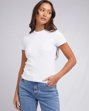 Silent Theory Bella Tee - White