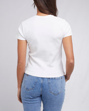 Silent Theory Bella Tee - White