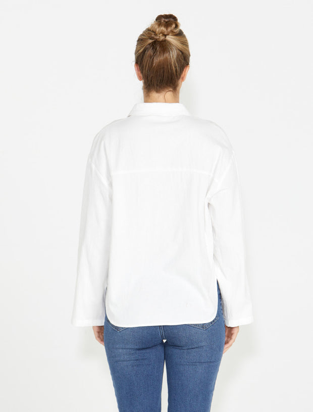 Sass Bridie Shirt - Ivory