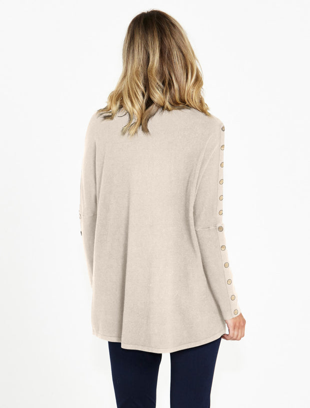 Betty Basics Bronte Knit Top - Wheat