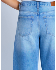 Stella + Gemma Carson Barrel Jean - Mid Blue