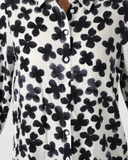 Stella + Gemma Charlotte Shirt - Navy Flowers