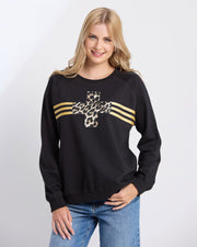 Stella + Gemma Classic Sweat - Black Star Crossed