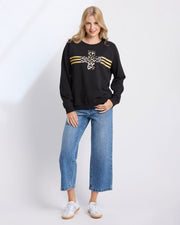 Stella + Gemma Classic Sweat - Black Star Crossed