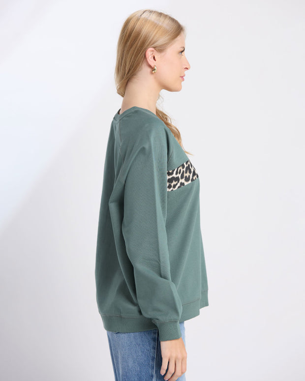 Stella + Gemma Classic Sweat - Moss Star Crossed