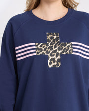 Stella + Gemma Classic Sweat - Navy Star Crossed
